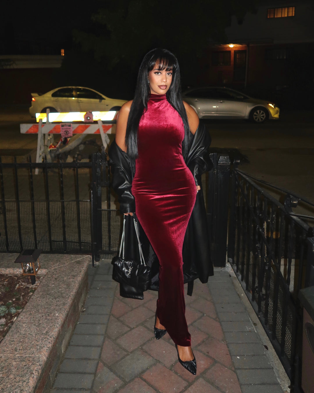 The Valentina Velvet Dress