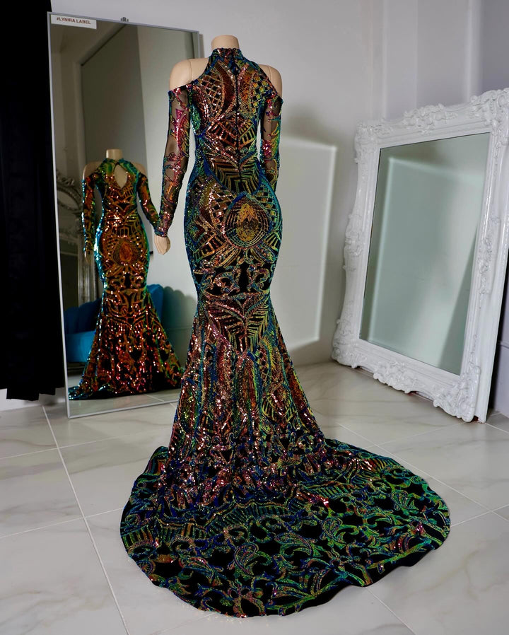 The Yaira Sequin Gown