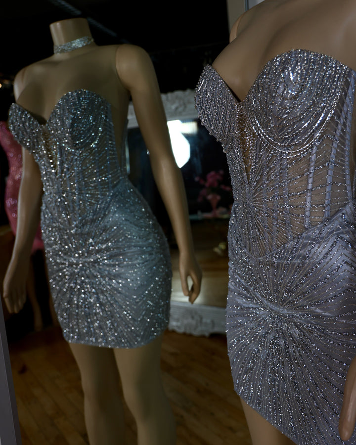 Azura Glitter Dress