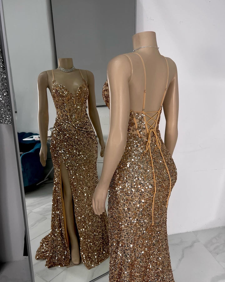 The Kimora Sequin Gown