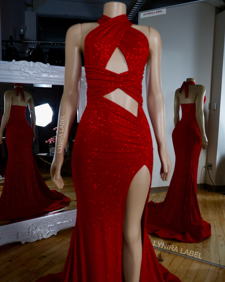 The Shamora Glitter Gown