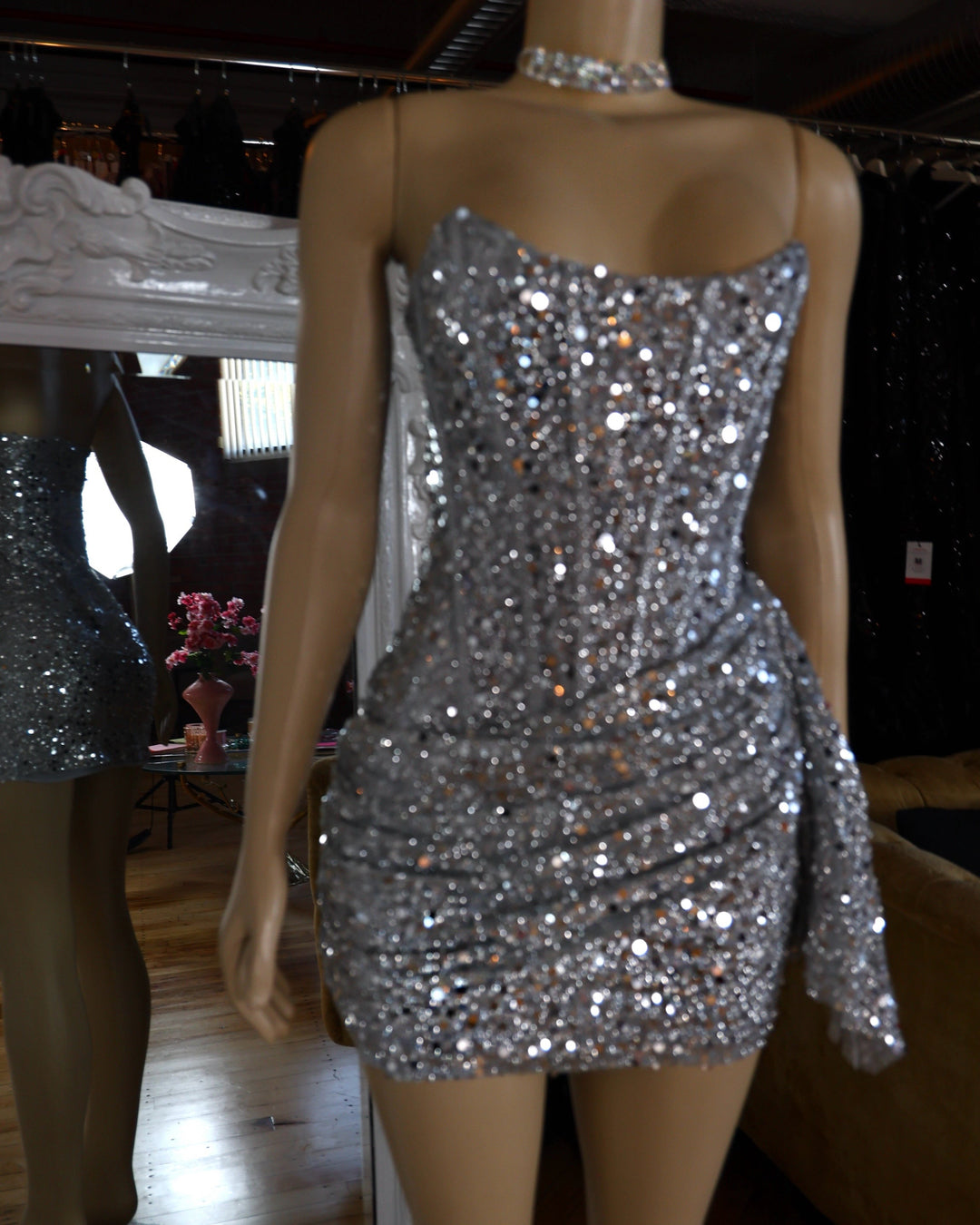Bethany Glitter Dress