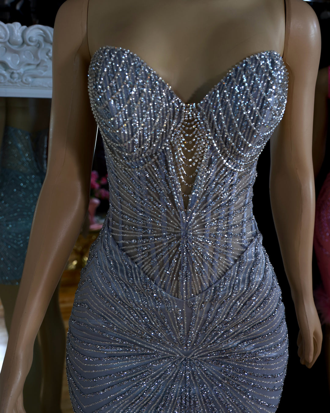 Azura Glitter Dress