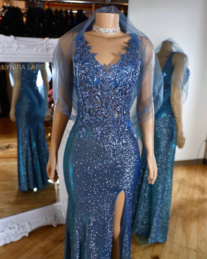 The Latashia Glitter Gown