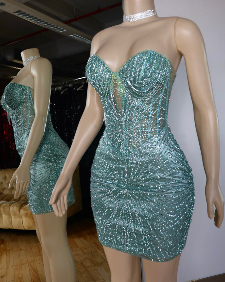 Azura Glitter Dress