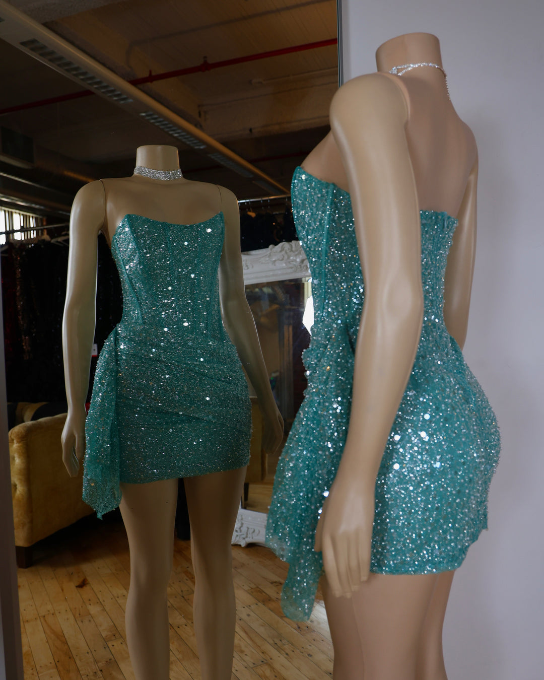 Bethany Glitter Dress