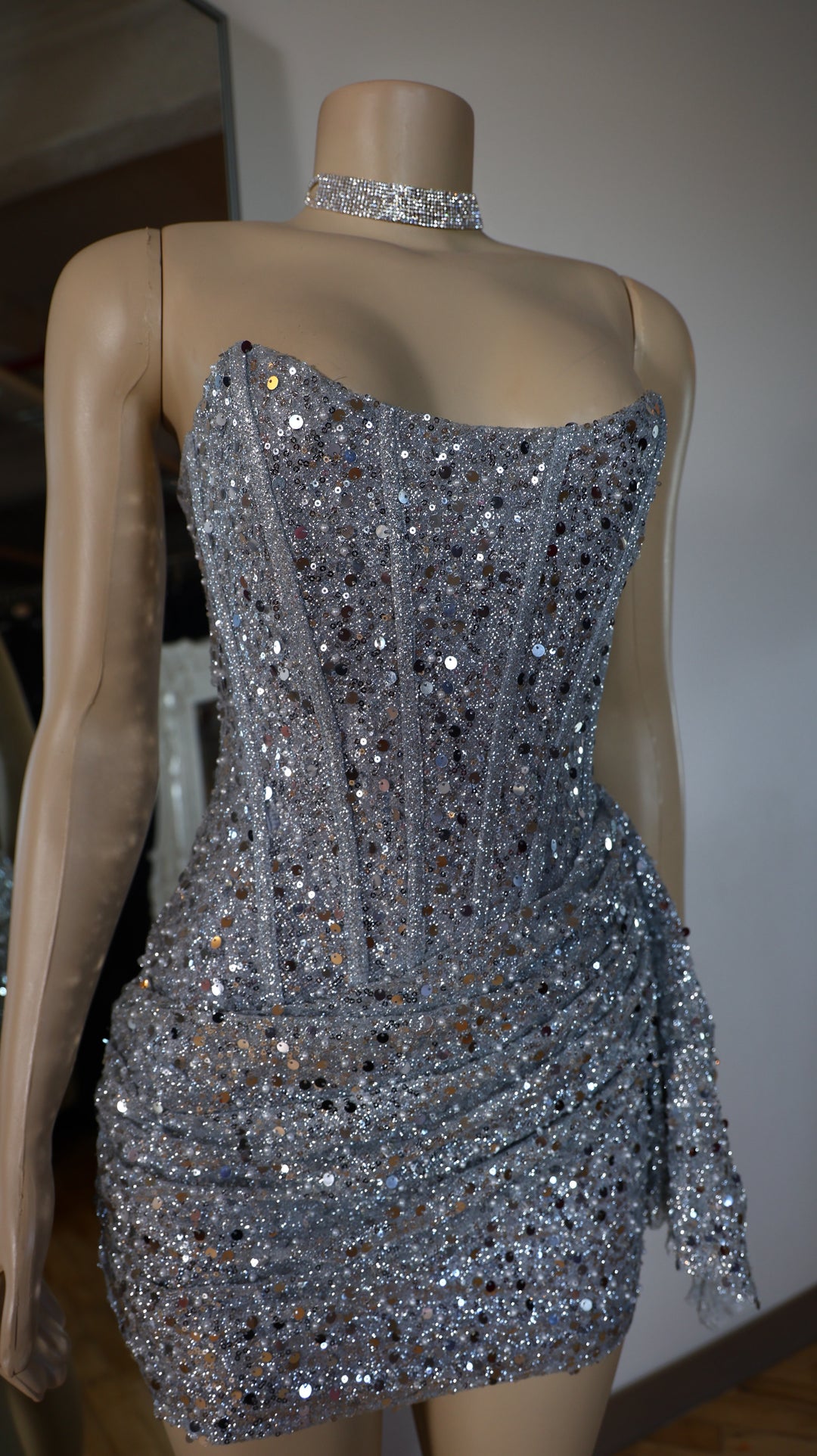 Bethany Glitter Dress