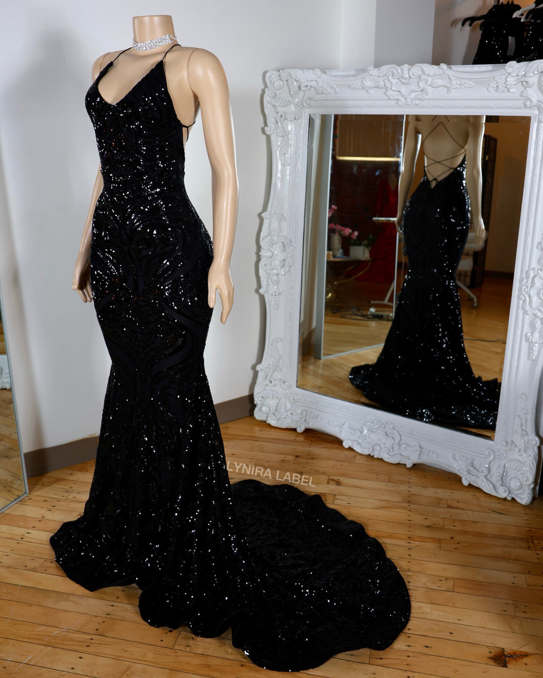 The AALIYAH Sequin Gown