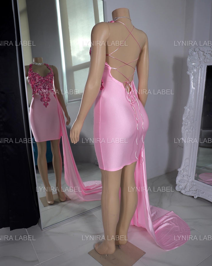 The Marcela Dress with train