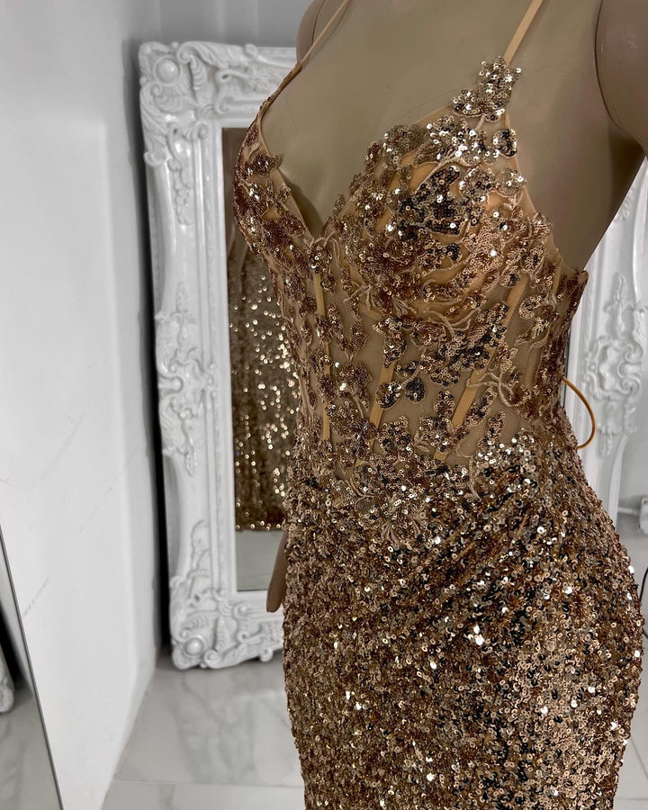 The Kimora Sequin Gown