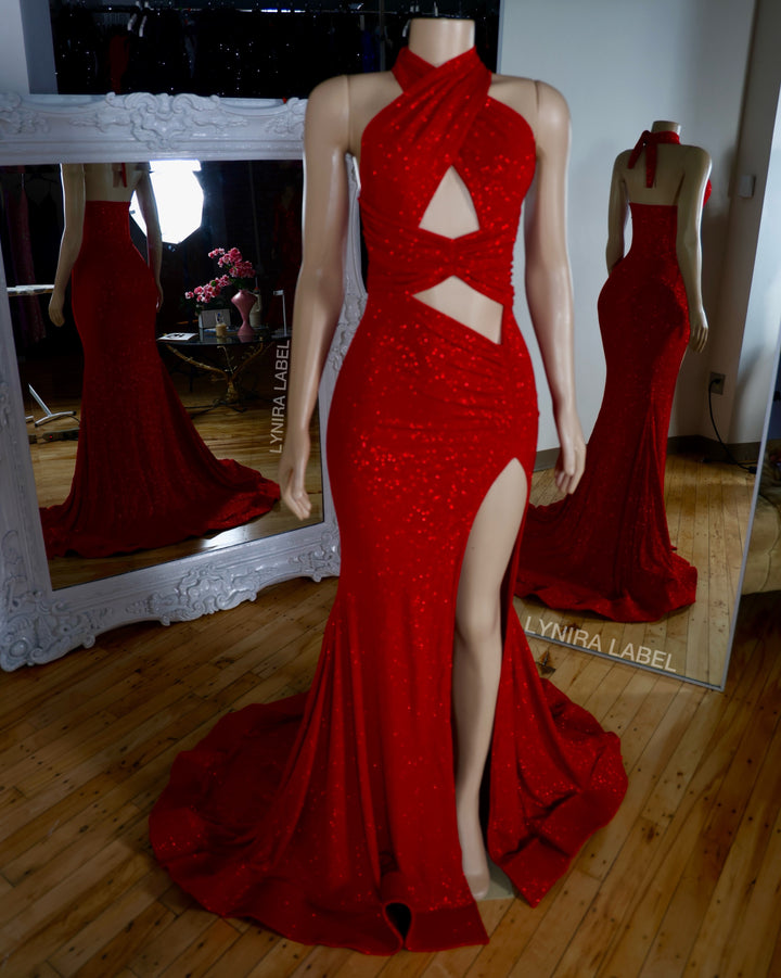 The Shamora Glitter Gown