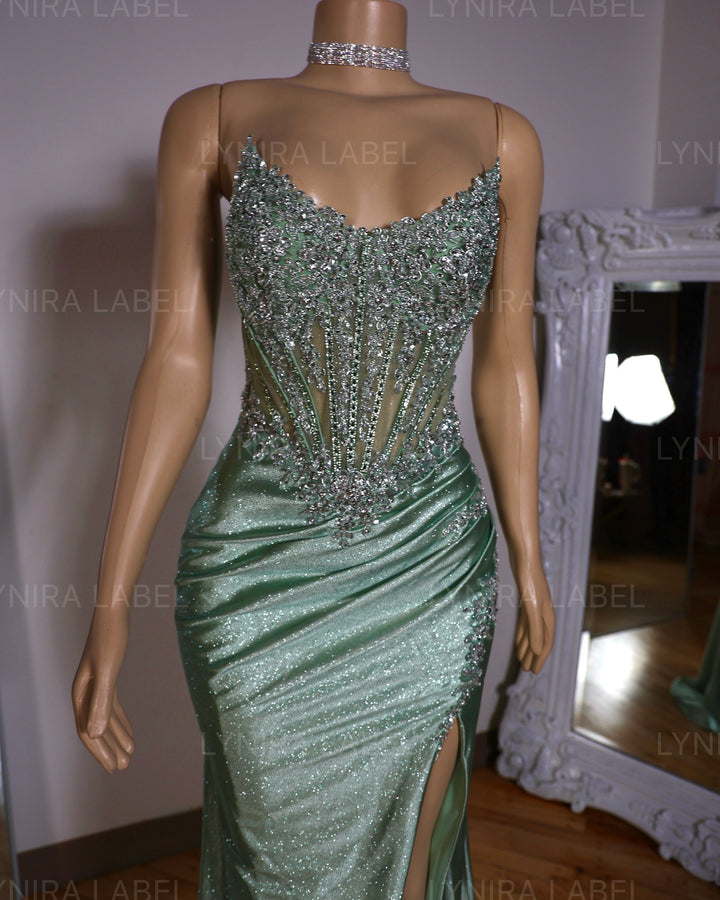 The Ally Glitter Gown