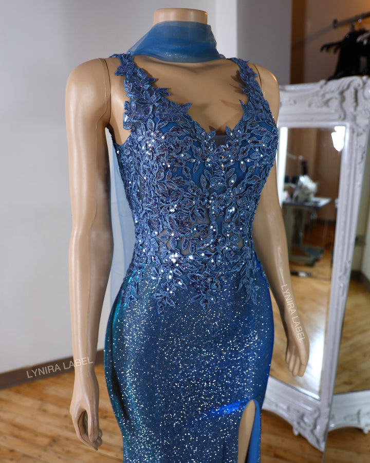 The Latashia Glitter Gown
