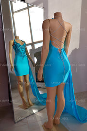 The Marcela Dress with train