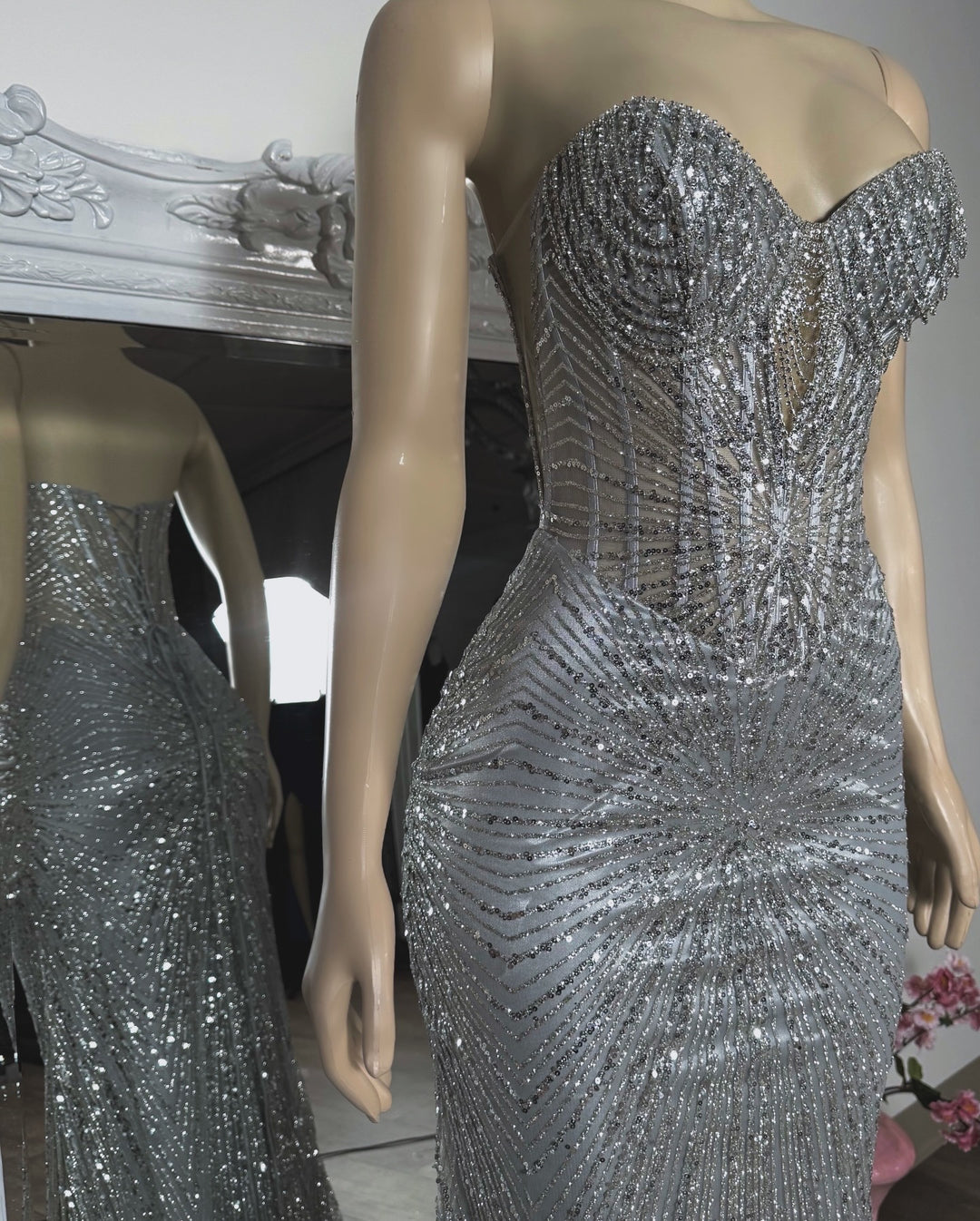 Azura Glitter Gown