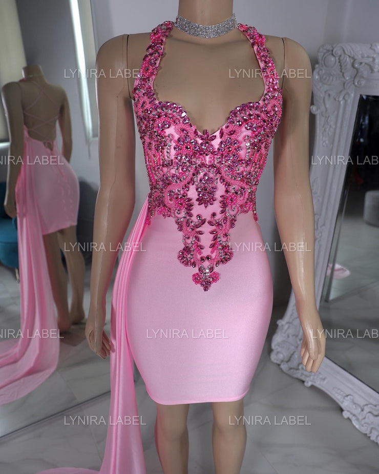 The Marcela Dress with train