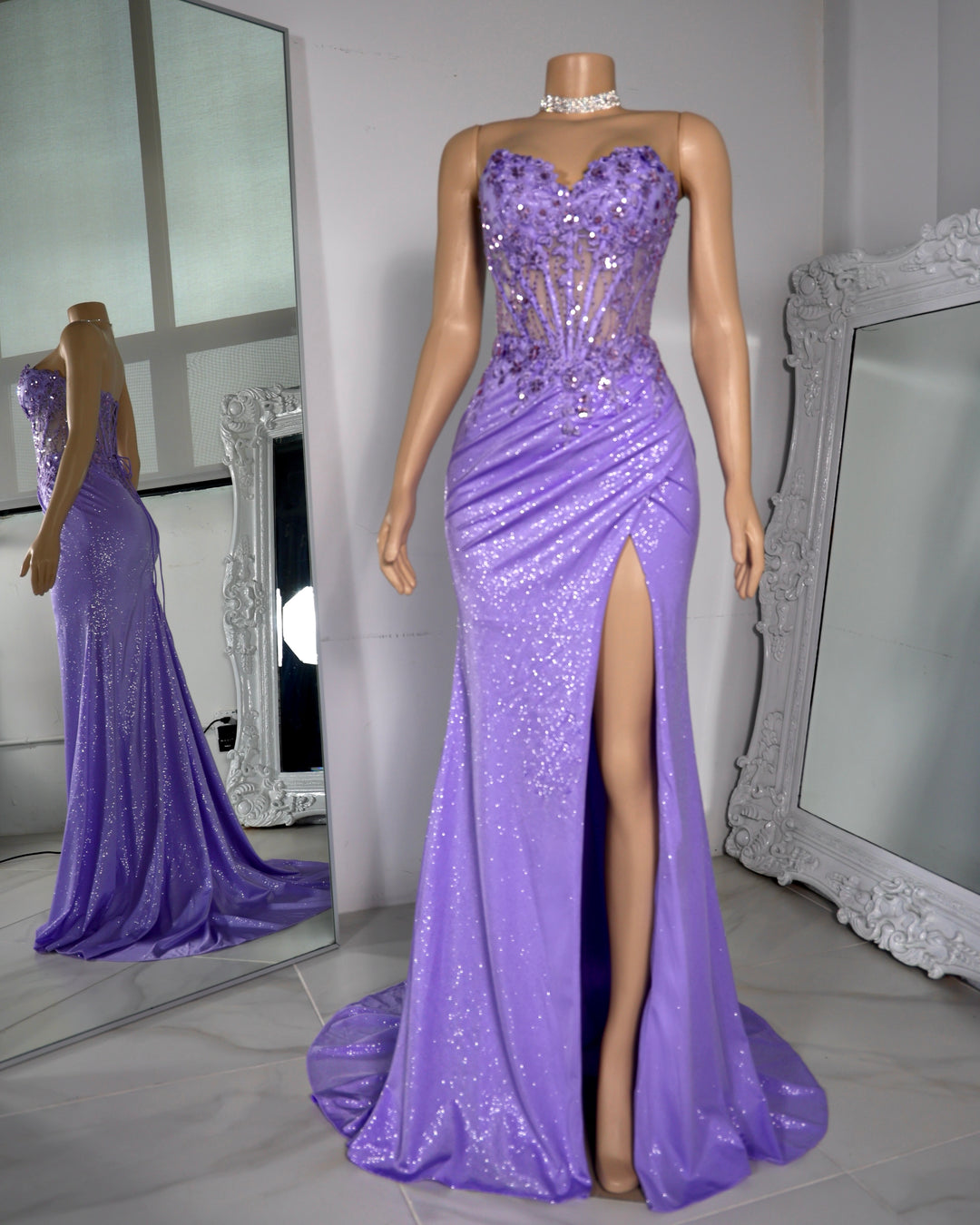 The Wanda Glitter Gown