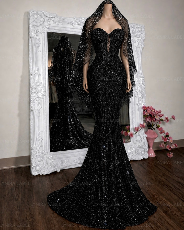 Azura Glitter Gown