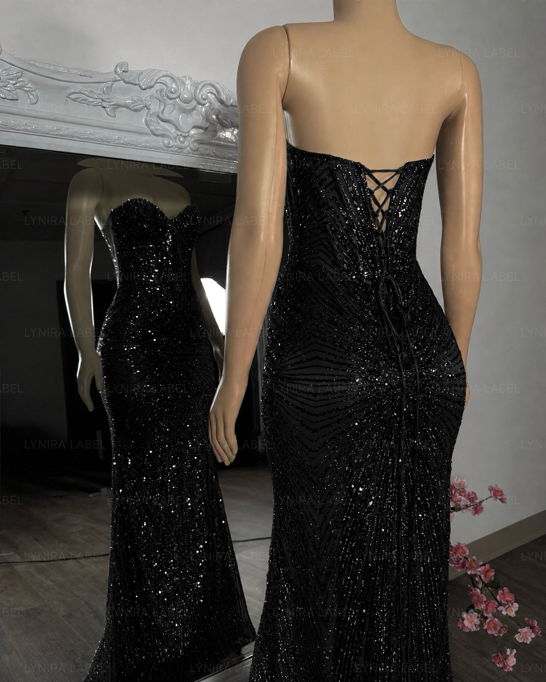 Azura Glitter Gown