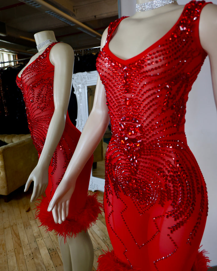 The Destinee Rhinestone Dress