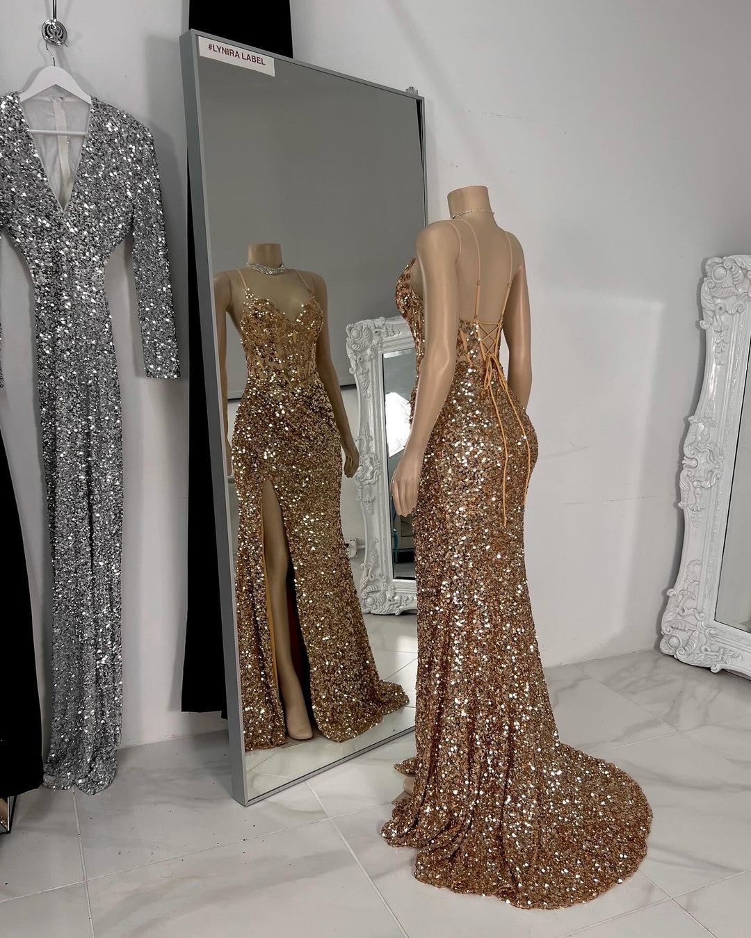 The Kimora Sequin Gown