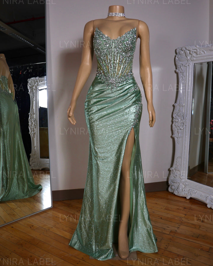 The Ally Glitter Gown