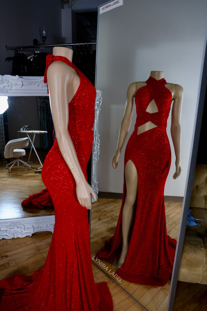 The Shamora Glitter Gown