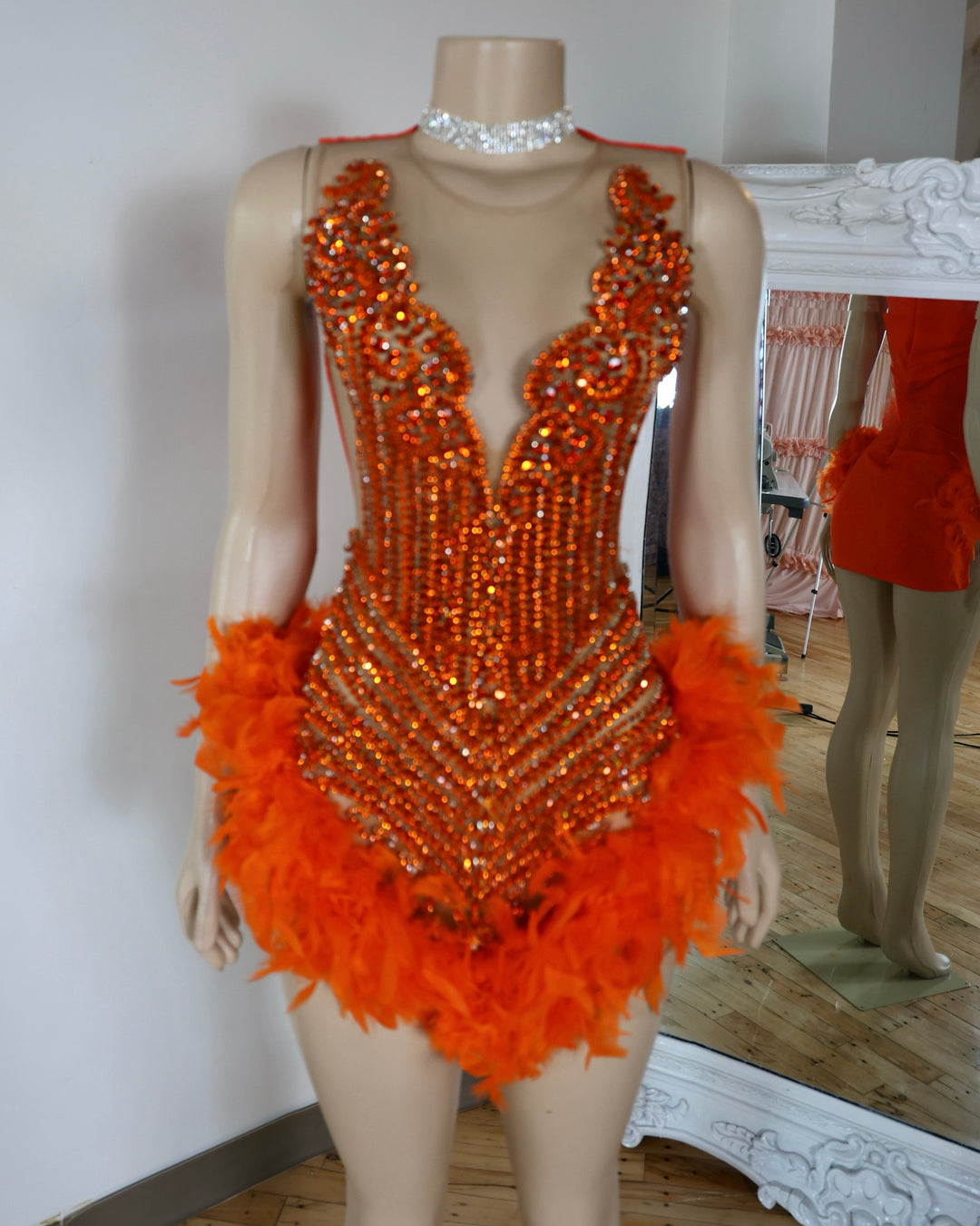 CYNTHIA Feather Dress- 13 colors