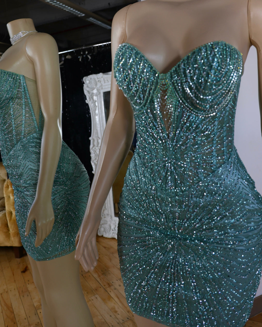 Azura Glitter Dress