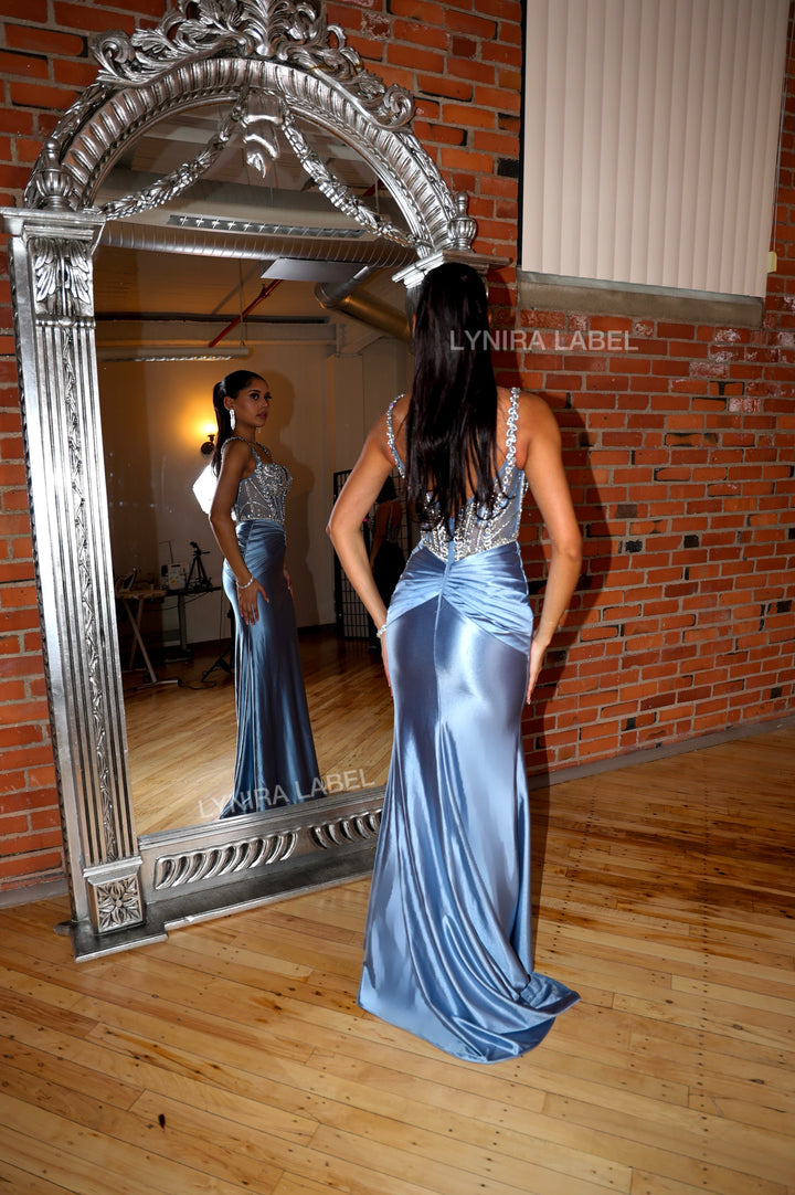 The Mina Rhinestone Gown