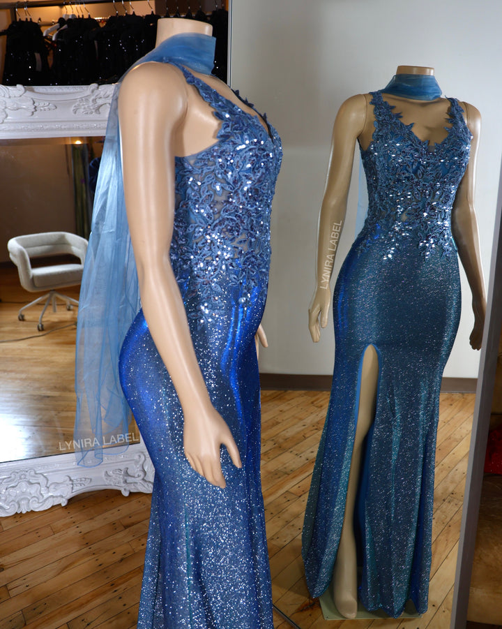The Latashia Glitter Gown
