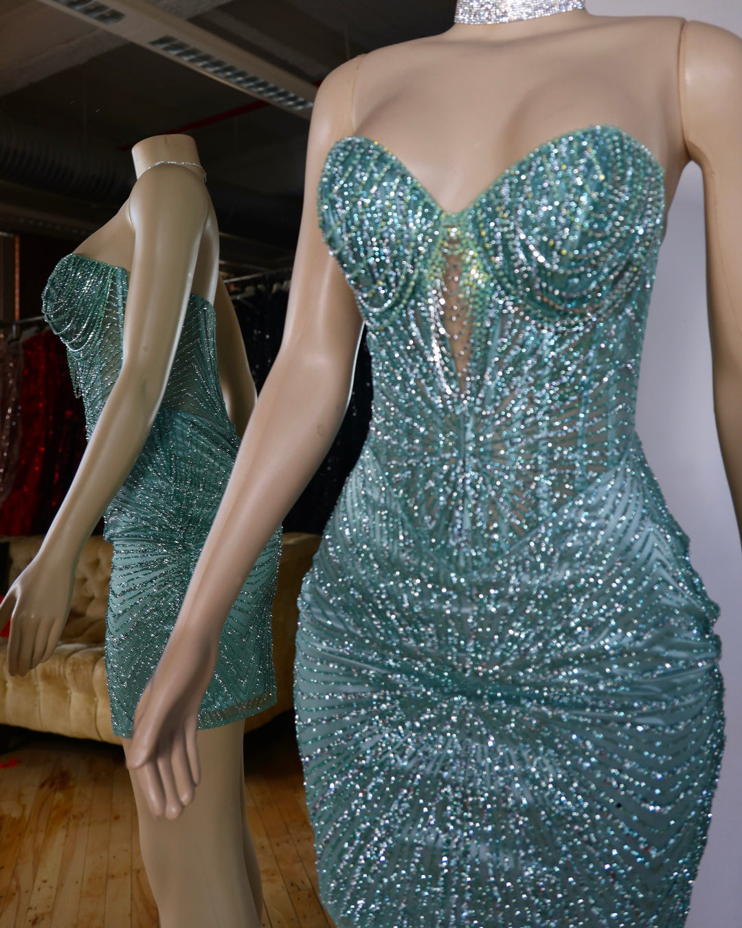 Azura Glitter Dress