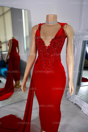 The Penelope Dress with detachable train