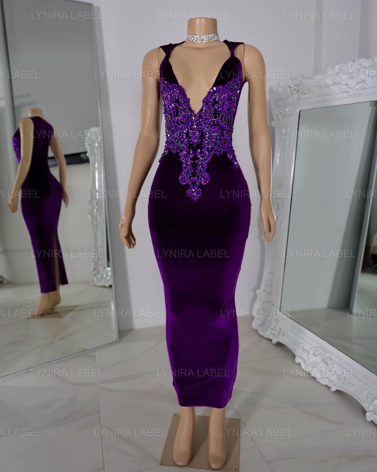 The Penelope Dress with detachable train