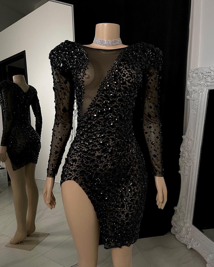 The Saraya Rhinestone Dress