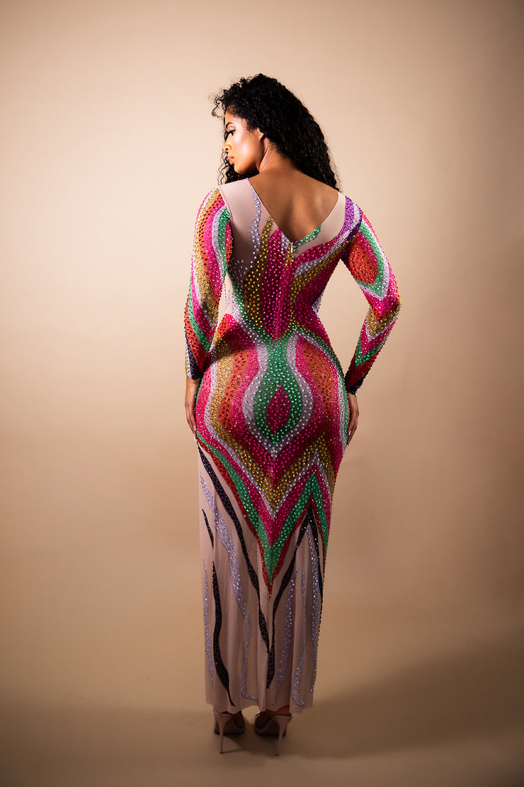 The Rebecca Colorful Gown