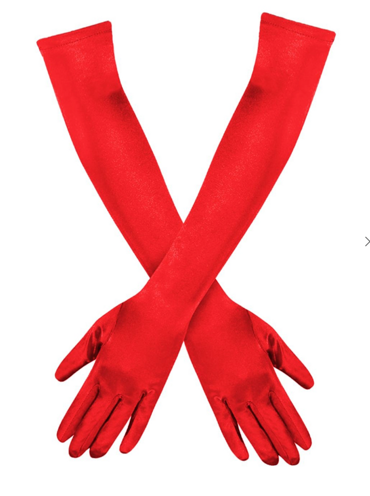 Satin Gloves