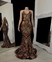 The AALIYAH Sequins Gown