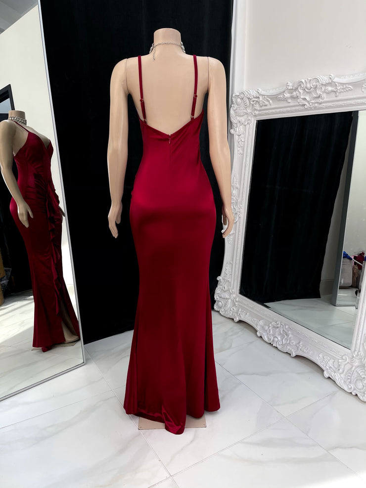 The Gina Satin Gown