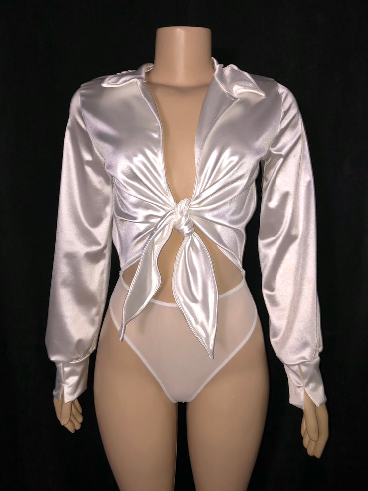 The MARISOL Satin Pants Set