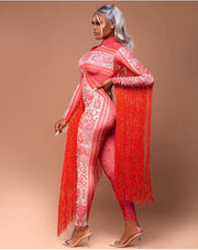 The SHOW OFF Rhinestone Jumpsuit