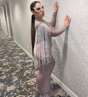 The QUEEN Rhinestone Gown