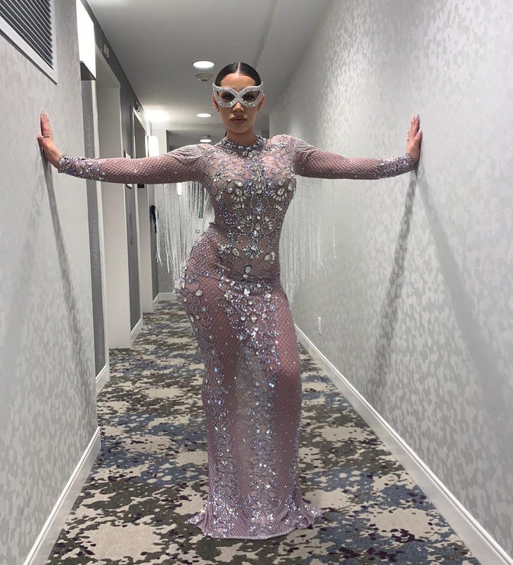 The QUEEN Rhinestone Gown