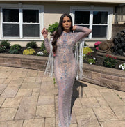 The QUEEN Rhinestone Gown