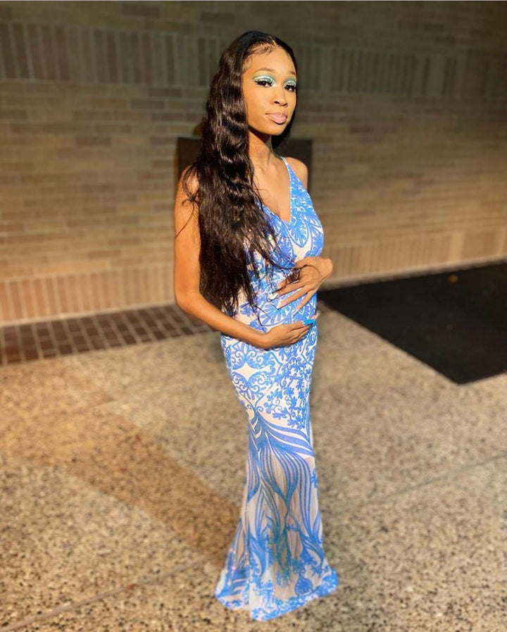 The NATASHA Sequin Gown