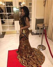 The AALIYAH Sequins Gown
