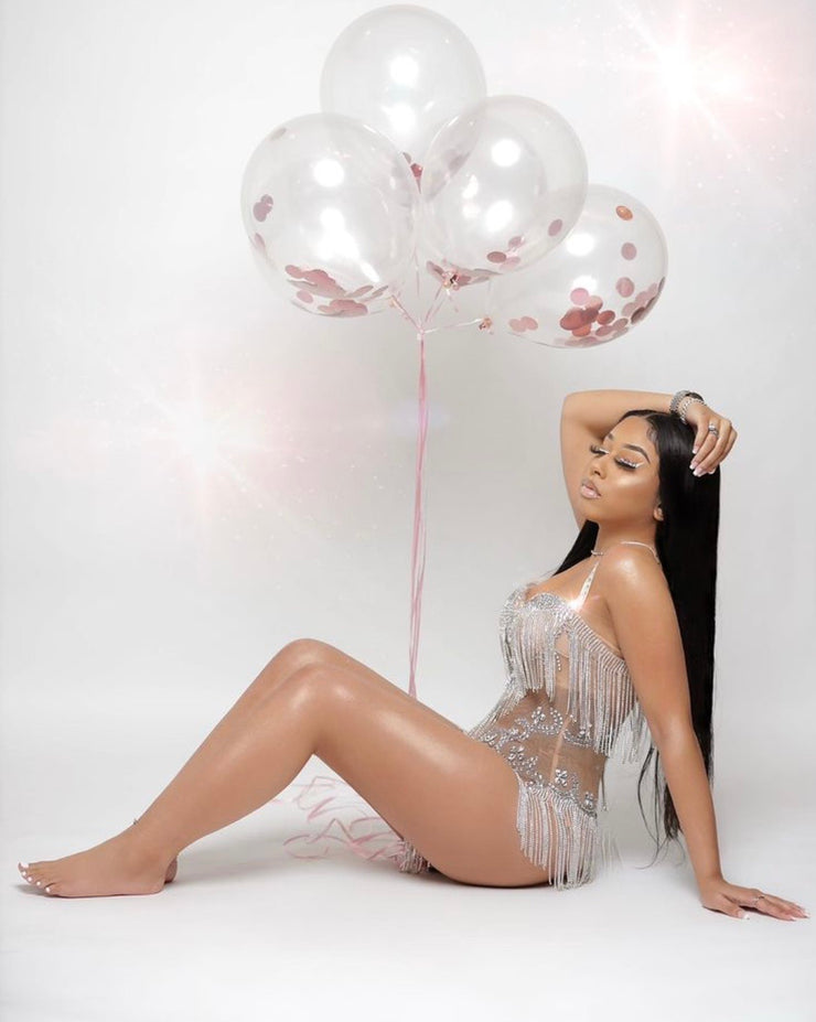 The LUXE Rhinestone Dress