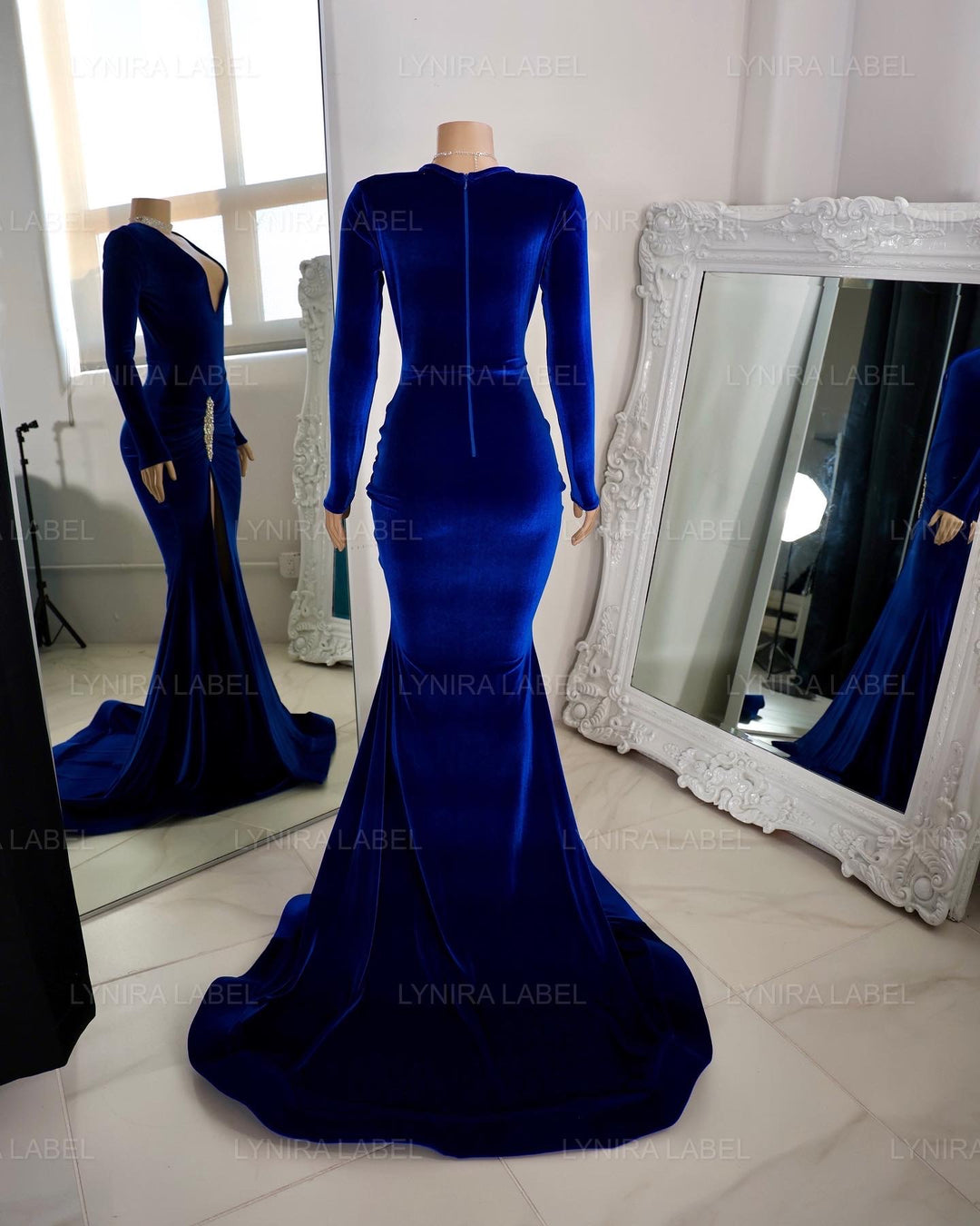 The Cheryl Velvet Gown