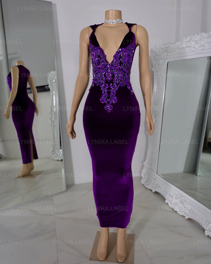 The Penelope Dress with detachable train