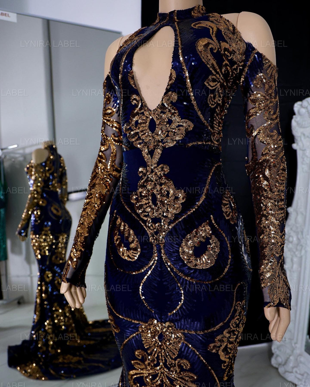 The MYA Sequin Gown